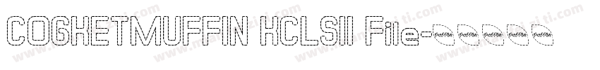 COGKETMUFFIN KCLSII File字体转换